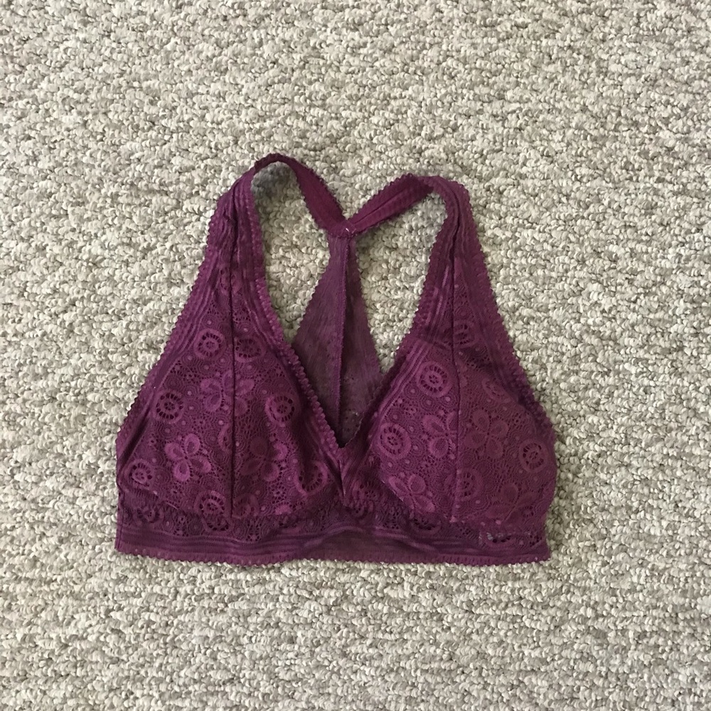 Cranberry Racerback Bralette